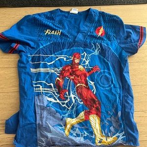 Pediatric Nurse Scrub: The Flash